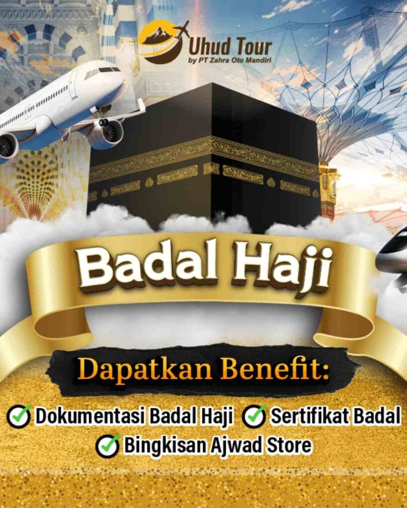paket badal haji uhud tour