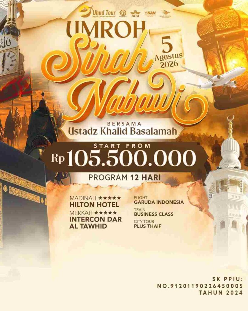 paket umroh sirah nabawi uhud tour