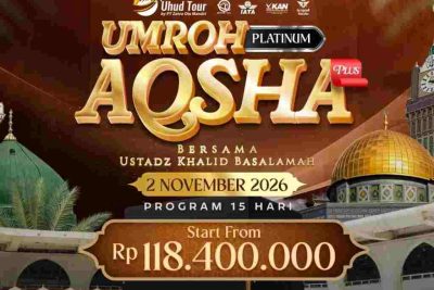 banner spesial umroh plus al-aqsha uhud tour 2 november 2026